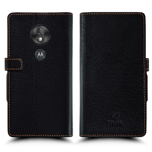 чехол-книжка на Motorola Moto G7 Play Черный Stenk Wallet фото 1