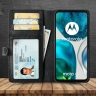 Чехол книжка Stenk Premium Wallet для Motorola Moto G52 Чёрный