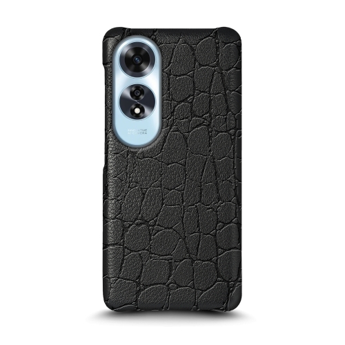 бампер на OPPO A60 Черный Stenk Reptile фото 1