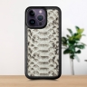 Шкіряна накладка Stenk ExBacker Python Scales для Apple iPhone 14 Pro