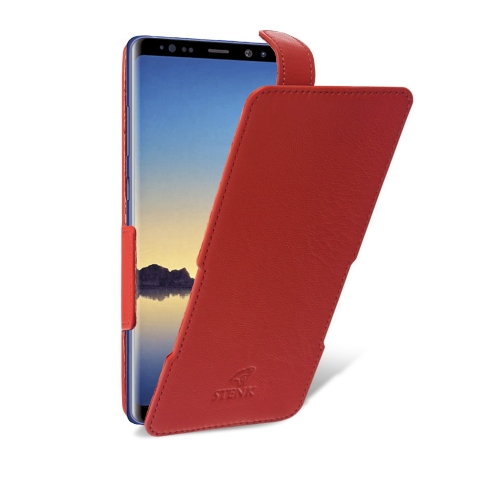 чехол-флип на Samsung Galaxy Note 8 Красный Stenk Prime фото 2