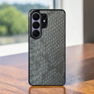 Накладка SkinBacker Mini Python Scales для Samsung Galaxy S26 Ultra Сірий