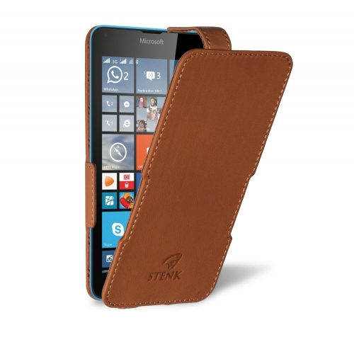 чохол-фліп на Microsoft Lumia 640 DS Світло-коричневий Stenk Сняты с производства фото 2