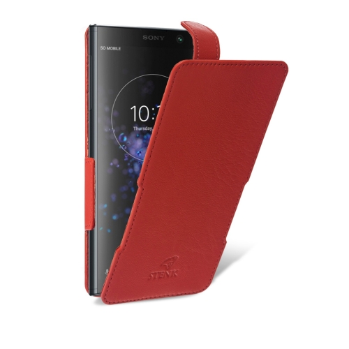 чохол-фліп на Sony Xperia XA2 Plus Червоний Stenk Prime фото 2