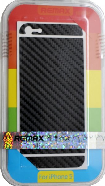 Защитная пленка Remax Pure Sticker Green для Apple iPhone 5 /5S /5C (front + back)