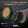 Магнітний тримач Stenk Magio Wooden Зелена шкіра дерево корінь Мадрони
