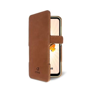 Чехол книжка Stenk Prime для Samsung Galaxy A14 Camel