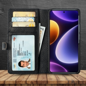 Чохол книжка Stenk Premium Wallet для Xiaomi Redmi Note 12 Turbo Чорний