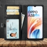 Чохол книжка Stenk Premium Wallet для OPPO A38 Чорний