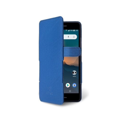 чохол-книжка на Nokia 2 V Яскраво-синій Stenk Prime фото 2
