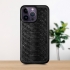 Шкіряна накладка Stenk ExBacker Python Scales для Apple iPhone 14 Pro Чорний
