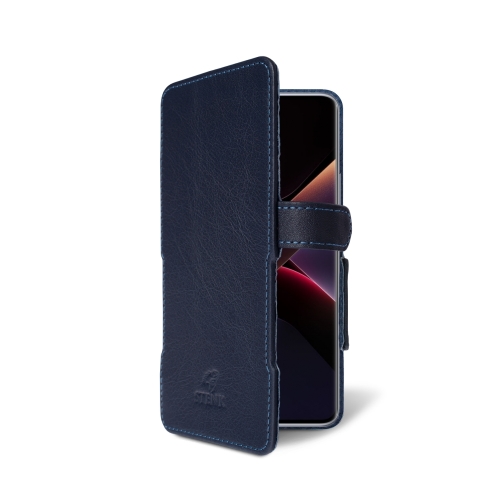 чехол-книжка на Xiaomi Poco X7 Синий  Prime фото 2