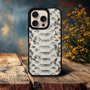 Накладка SkinBacker Python Scales для Apple iPhone 16 Pro Max Натуральний