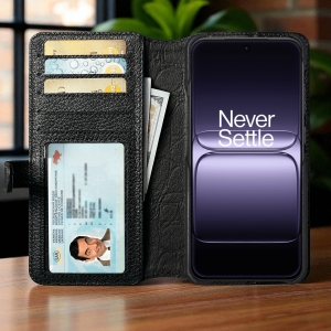 Чохол-портмоне Stenk Premium Wallet для OnePlus 13T Чорний
