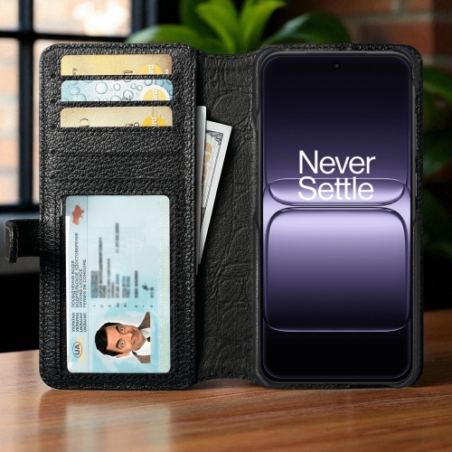 чохол-гаманець на OnePlus OnePlus 13T Чорний Stenk Premium Wallet фото 2