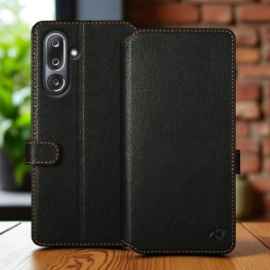 Чохол-портмоне Stenk Premium Wallet для Samsung Galaxy M36 Чорний