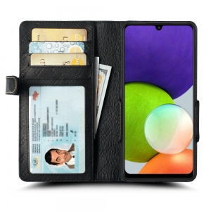 Чохол книжка Stenk Wallet для Samsung Galaxy A22 Чорний