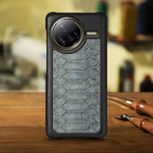 Накладка Stenk ExBacker Python Scales для Xiaomi Poco F7 Ultra Сірий
