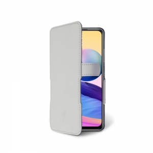 Чехол книжка Stenk Prime для Xiaomi Redmi Note 10 5G Белый