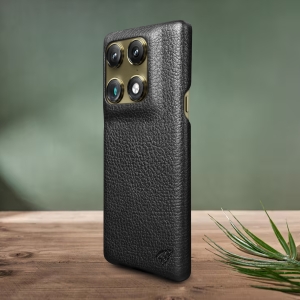 Кожаная накладка Stenk Cover для Motorola Signature Черный