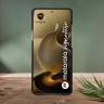 Шкіряна накладка Stenk Cover для Motorola Signature Чорний