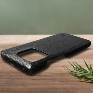 Кожаная накладка Stenk Cover для Motorola Signature Черный