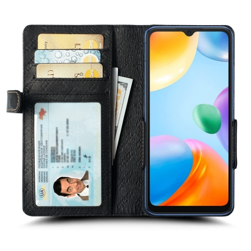 чехол-книжка на Xiaomi Redmi 10C Черный Stenk Wallet фото 2