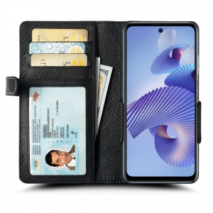 Чехол книжка Stenk Wallet для ZTE Blade V40 Черный