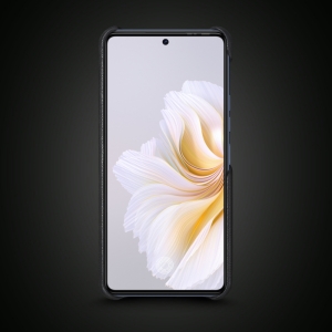 Шкіряна накладка Stenk WoodBacker для TECNO Camon 20 Pro Чорна