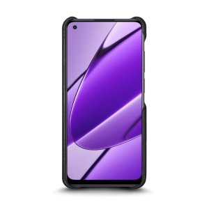 Шкіряна накладка Stenk Reptile Cover для Realme 11 4G Чорна