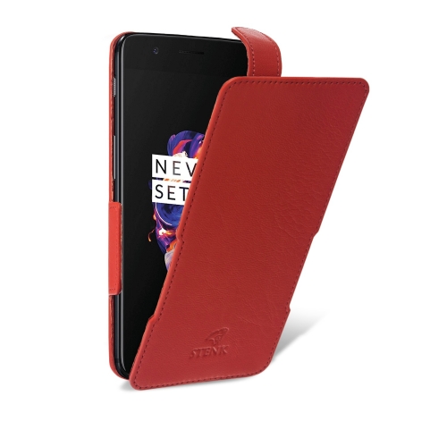 чохол-фліп на OnePlus 5 Червоний Stenk Prime фото 2