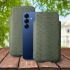 Футляр Stenk Sportage Python для Samsung Galaxy S25 Оливковый