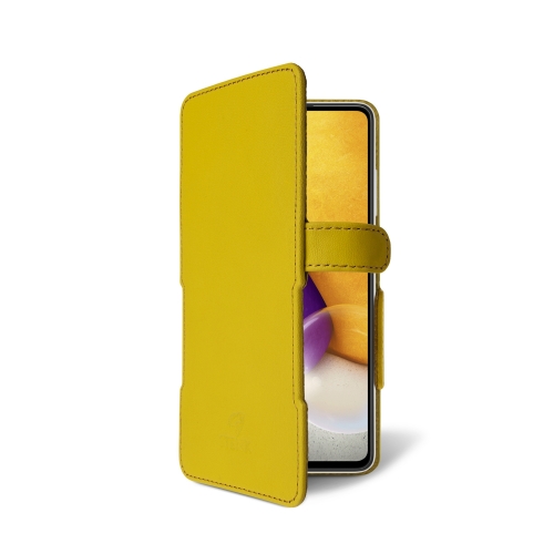 чехол-книжка на Samsung Galaxy A72 Желтый Stenk Prime фото 2