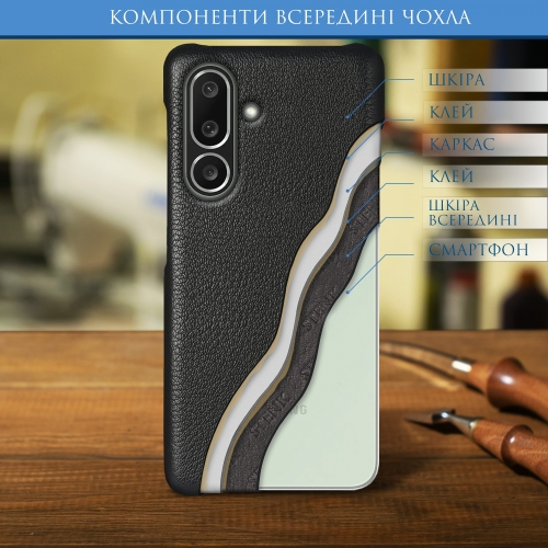 бампер на Samsung Galaxy M56 Чорний Stenk Cover фото 4
