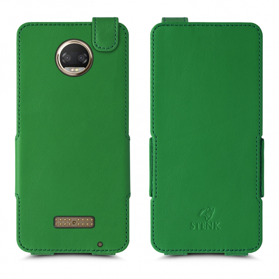

Чехол флип Stenk Prime для Motorola Moto Z2 Force (XT1789-06) Зелёный