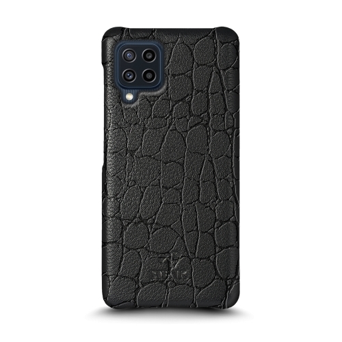 бампер на Samsung Galaxy M22 Черный Stenk Cover Reptile фото 1
