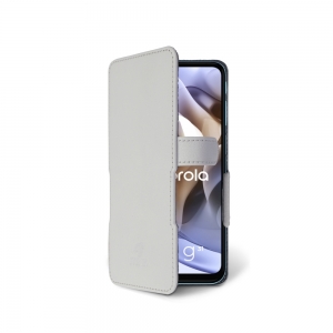 Чехол книжка Stenk Prime для Motorola Moto G31 Белый