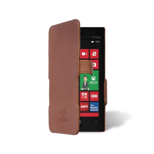 чохол-книжка на Nokia Lumia 928 Світло-коричневий Stenk Сняты с производства фото 1