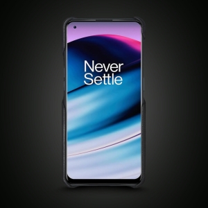 Шкіряна накладка Stenk WoodBacker для OnePlus Nord N20 5G Чорна