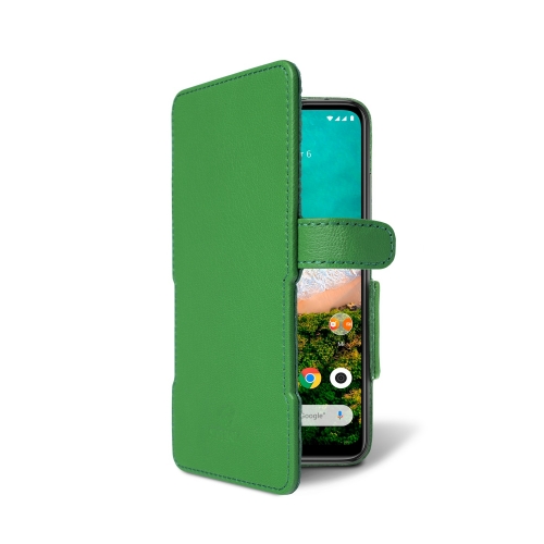 чехол-книжка на Xiaomi Mi A3 Зелёный Stenk Prime фото 2