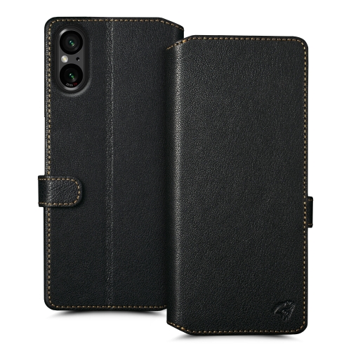 чохол-гаманець на Sony Xperia 5 V Чорний Stenk Premium Wallet фото 1