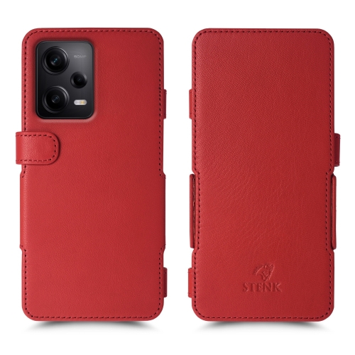 чехол-книжка на Xiaomi Redmi Note 12 Pro 5G Красный Stenk Prime фото 1