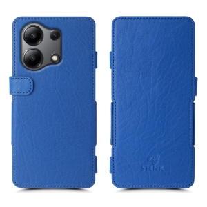 Чехол книжка Stenk Prime для Xiaomi Redmi Note 13 4G Ярко-синий