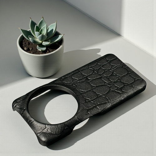 бампер на Xiaomi 14 Ultra Чорний Stenk Reptile фото 5