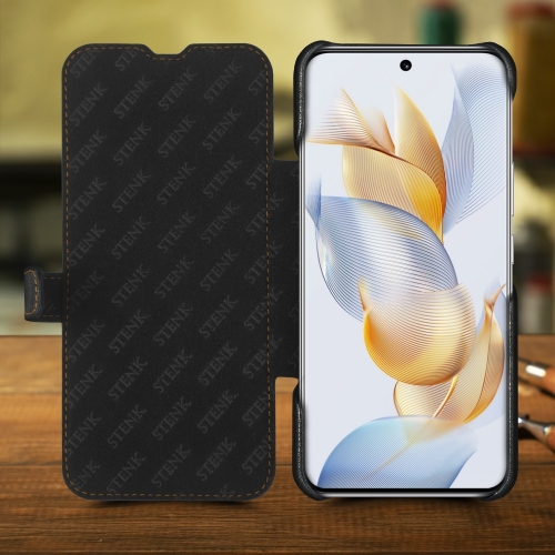чехол-книжка на HuaWei Honor 90 Черный Stenk Premium фото 2