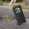 Шкіряна накладка Stenk Reptile Cover для OPPO Reno12 FS Чорний