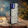 Накладка SkinBacker Python Scales для Apple iPhone 16 Натуральный