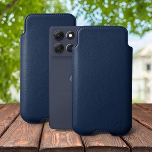 Футляр Stenk Sportage для Motorola Moto G86 Синий