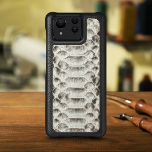 Накладка Stenk ExBacker Python Scales для ASUS ZenFone 11 Ultra Натуральний