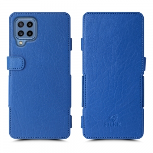 Чехол книжка Stenk Prime для Samsung Galaxy M32 Ярко синий